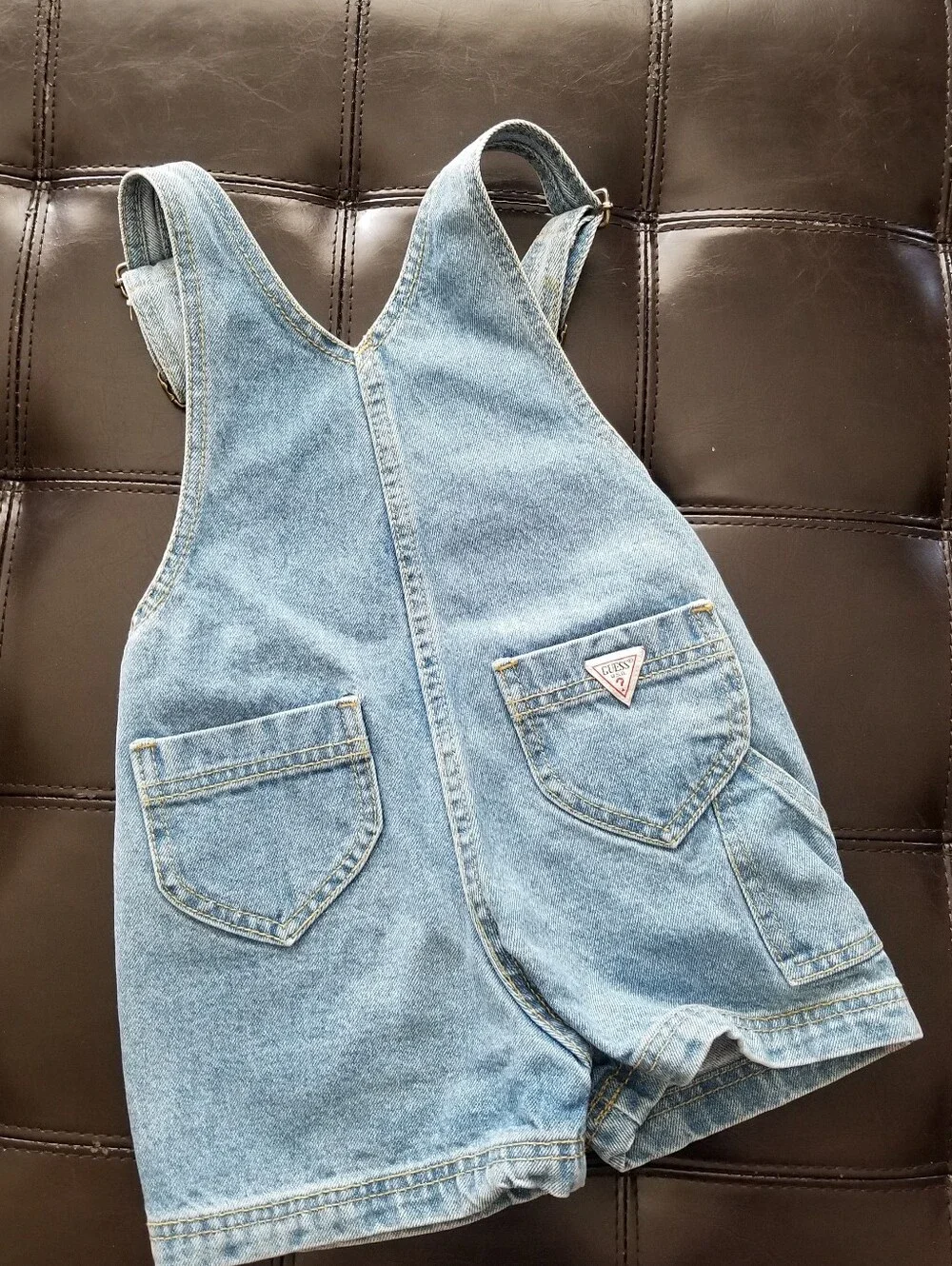 ❗Vintage Infant Guess Jeans Denim Shortalls 3Y❗